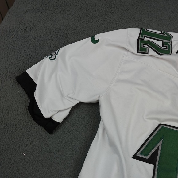 Philadelphia Eagles Jersey Mens Small White NFL Randall Cunningham Nike - Picture 5 of 12